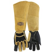 IRONCAT Stick Welding Gloves, Goatskin Palm, XL, PR 9070/XL