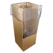Cellucap 38 gal Trash Bags, 36 in x 52 in, Contractor, 3 mil, Clear, 100 PK PL3652