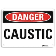 LYLE Danger Sign, 10 in H, 14 in W, Plastic, Horizontal Rectangle, English, U3-1151-NP_14X10 U3-1151-NP_14X10