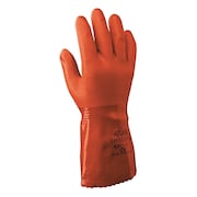 Showa Chemical Resistant Gloves, XL, Cotton, PVC 620XL-10