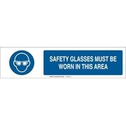 BRADY Slider Insert, Alum, Glasses Must Be Worn 140832
