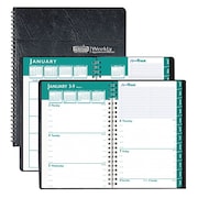 House Of Doolittle 5 x 8" Express Track Weekly Appointment Book/Monthly Planner, White HOD29402