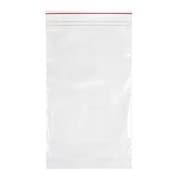 MINIGRIP Reclosable Poly Bag Double Zipper Seal 10" x 6", 2 mil, Clear, Pk1000 MGRL2P0610