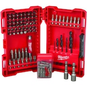 Milwaukee Tool 95-Piece Drill and Driver Bit Set, 1/4 in 48-89-1561
