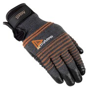 ANSELL Cut Resistant Coated Gloves, A4 Cut Level, Nitrile, S, 1 PR 97-009