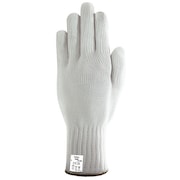 ANSELL Cut Resistant Gloves, A8 Cut Level, Uncoated, S, 1 PR 74-301
