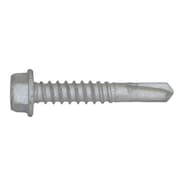 Teks Self-Drilling Screw, #12 x 1 1/4 in, Climaseal Steel Hex Head External Hex Drive, 500 PK 1120000