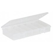 Plano Compartment Box with 6 compartments, Plastic, 1 3/8 in H x 4-1/4 in W 3450-46