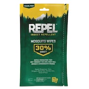 REPEL Insect Repellent, 3 oz., Wipes HG-94100