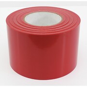 VISUAL WORKPLACE Floor Marking Tape HP, 4"x100', Red 25-300-4100-623