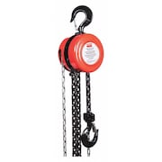 DAYTON Low Headroom Chain Hoist, 4000 lb., 20 ft. 38EV10