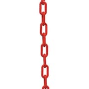 Mr. Chain Plastic Chain, 1-1/2 in. x 500 ft. L, Red 30005-500