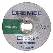 DREMEL Grinding Wheel, Aluminum Oxide, PK2 EZ541GR