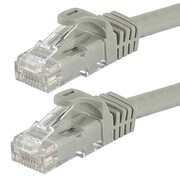 MONOPRICE Ethernet Cable, Cat 6, Gray, 2 ft. 9810