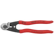 Knipex 7-1/2" Wire Cutter, Shear Cut 95 61 190