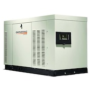 Generac Standby Generator, Liquid Propane/Natural Gas, Single Phase, 25kW LP/25kW NG, Liquid Cooled RG02515ANAX