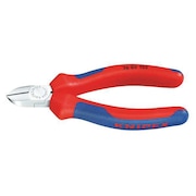 Knipex 5 in 76 Diagonal Cutting Plier Standard Cut Oval Nose Uninsulated 76 05 125