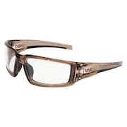 Honeywell Uvex Safety Glasses, Wraparound Clear Polycarbonate Lens S2960HS