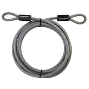 Master Lock Security Cable, 3/8 in, 15 ft, Woven Steel 72DPF
