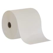 Tough Guy Tough Guy Hardwound Paper Towels, 1 Ply, Continuous Roll Sheets, 800 ft, White 38X643