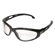 EDGE EYEWEAR Safety Glasses, Wraparound Clear Polycarbonate Lens, Anti-Fog, Scratch-Resistant SW111VS