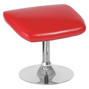 Flash Furniture Egg Series Red LeatherSoft Ottoman CH-162430-O-RED-LEA-GG