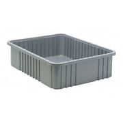 Quantum Storage Systems Divider Box, Gray, 22 1/2 in L, 17 1/2 in W, 6 in H K-DG93060GY-1
