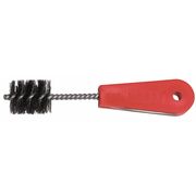Oatey Tube and Pipe Brush, 3 in L Handle, 1 1/2 in L Brush, Silver, Polystyrene, 5 in L Overall 31330