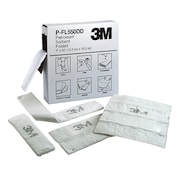 3M Sorbents, 10 gal/pk, 10 gal/pad, Oil Absorbed, White, Polyester, Polypropylene, Synthetic Fibers PFL550DD