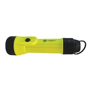 RAILHEAD GEAR Yellow No Led Tactical Handheld Flashlight, 130 lm KE-FL40