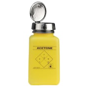 MENDA Bottle, One-Touch Pump, 6 oz, Yellow 35277