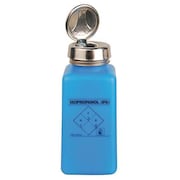 MENDA Bottle, One-Touch Pump, 8 oz, Blue 35289