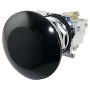 EATON Non-Illuminated Push Button, 30mm, Black 10250T33B