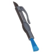 Carrand 1/2 in W Detail Brush, 5 1/4 in L Handle, 1 1/2 in L Brush, Blue, Polypropylene, 6 3/4 in L Overall 92046