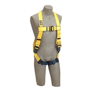 3M Dbi-Sala Arc Flash Full Body Harness, Vest Style, XL, Nylon, Yellow 1110791