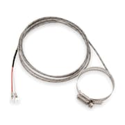 TEMPCO Thermocouple Probe, Type J, Length 4 In TPW00038