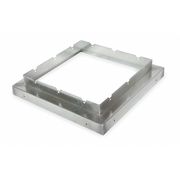 Dayton Roof Curb Adapter, Curb Side Sq O D 30 In 3AZL1