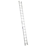 Werner Straight Ladder, Aluminum, 300 lb Load Capacity D1516-1