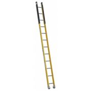 WERNER 12 ft. Manhole Ladder, Fiberglass, 12 Steps M7112-1