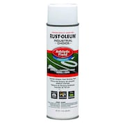 Rust-Oleum Athletic Field Striping Paint, 17 oz., White, Water -Based 206043