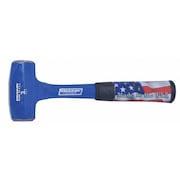 Vaughan Hand Drilling Hammer, Steel, 3 Lb RHD3