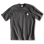 CARHARTT T-Shirt, Black, 3XL K87-BLK 3XL REG