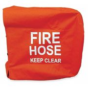 Moon American Fire Hose Cover, 25 In.L, 25 In.W, Red 138-7