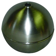 Naugatuck Float Ball, Round, SS, 6 In GRT60S418B