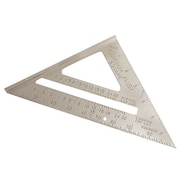 WESTWARD Rafter Angle Square, 7 In, Aluminum 4MRX4
