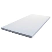 Techlite Insulation Insulation Sheet, Melamine Foam, 24 in x 48 in, 1/2 in Wall, Light gray 0079-2448SS050-SH-0000-00