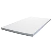 TECHLITE INSULATION Insulation Sheet, Melamine Foam, 24 in x 48 in, 1/2 in Wall, White 0179-2448SS050-SH-0910-01