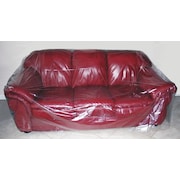 Zoro Select 134" x 46" Furniture Bags, 1 mil, Clear 4NZG3