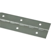 Zoro Select 1 in W x 72 in H Steel Continuous Hinge 4PB12