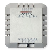 DAYTON Low Voltage Thermostat, Hardwired, 24VAC 4PU51